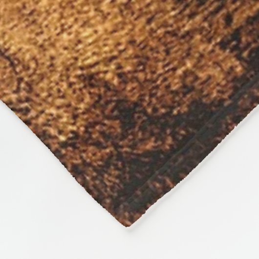 ZIJN MAJESTY ROARS FLEECE DEKEN (Hoek)