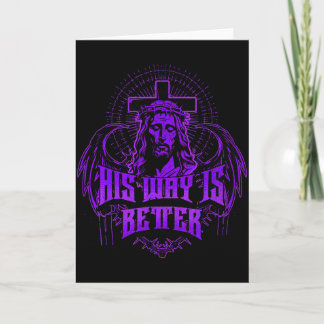 Zijn Manier Is Beter - Jezus Streetwear  Kaart