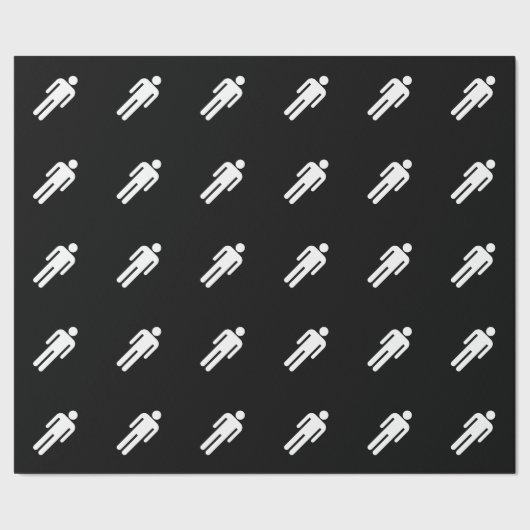 Zijn Mannen Cadeaupapier (Zoom)