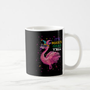 Zijn Mardi Gras Yall Flamingo Koffiemok