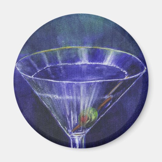 Zijn Martini - Magneet (Voorkant)