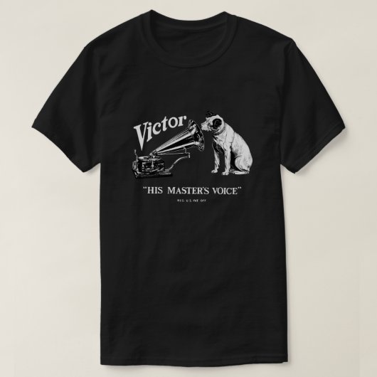 Zijn master's Voice Classic T-Shirt.png T-shirt (Design voorkant)