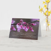 Zijn Medeleven ontbreekt nooit Kaart (Gele Bloem)