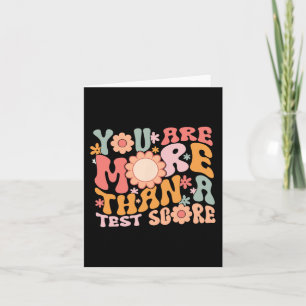 zijn meer dan een test score leraar testen dag Gro Kaart