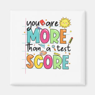 Zijn Meer Dan Een Testscore Docent Testen Test Dag Magneet