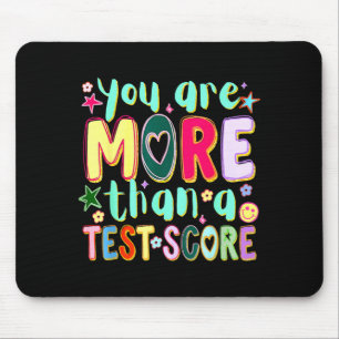 Zijn meer dan een testscore leuke testdag muismat