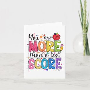 zijn meer dan een testscore testdag testen leraar kaart