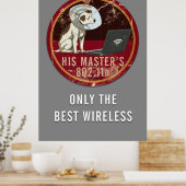 Zijn meester is 802.11n poster (Keuken)
