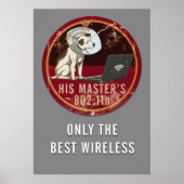 Zijn meester is 802.11n poster (Voorkant)