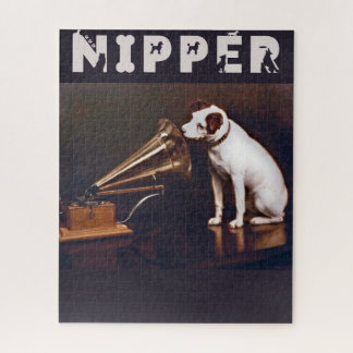 Zijn meester Nipper The Dog Legpuzzel