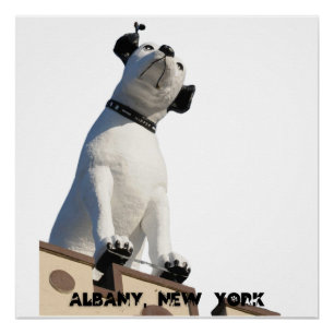 Zijn meester Nipper The Dog Perfect Poster