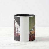 Zijn meesterstem  kleur mok (Midden)