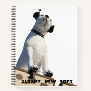 Zijn meesterstem Nipper Albany, New York Notitieboek