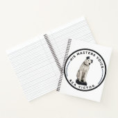 Zijn meesterstem RCA Victor Notitieboek (Binnen)