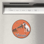 Zijn meesterstem  Sinaasappel Magneet (Insitu (Vaatwasser))