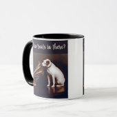 Zijn meesterstem Zijn er traktaties daarin? Mok (Voorkant links)