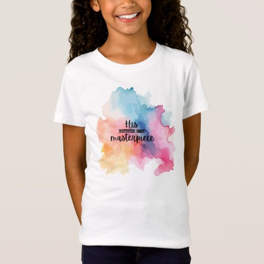 Zijn Meesterwerk Kleurrijk T-shirt (Voorkant)