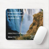 Zijn Merciënzige hand Mousepad Muismat (Met muis)