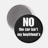 Zijn MIJN automagneet Magneet (Voorkant / Achterkant)