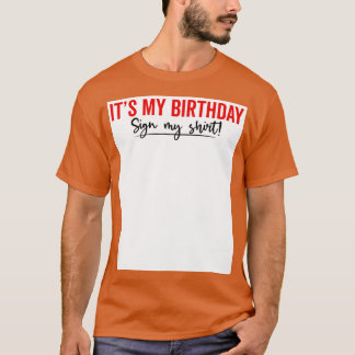 Zijn mijn geboortedatum Teken mijn Shirt grappig 1