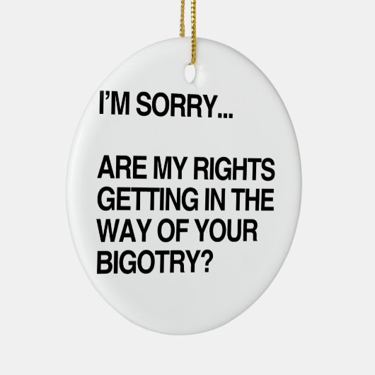 ZIJN MIJN RECHTEN OP DE WEG KERAMISCH ORNAMENT (Rechts)