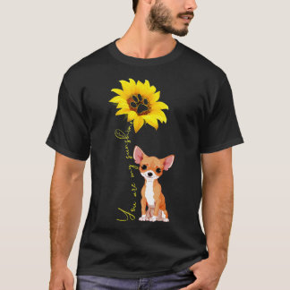 Zijn mijn Sunshine Chihuahua Great Dog mama? T-shirt