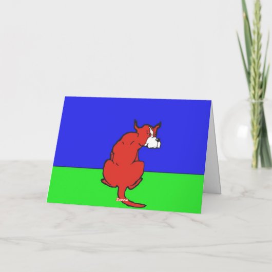 ZIJN MIJN TWEEDE DAG KAART (Achterkant)