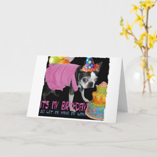 ZIJN MIJN TWEEDE DAG KAART (Gele Bloem)