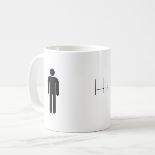 Zijn mok (Voorkant links)