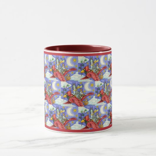 ZIJN N' FITZ GRAPPIGE KATTEN, GIGANTISCHE KERSTKAR MOK (Midden)