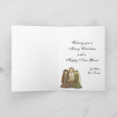 Zijn Naam is het Wenskaart van Emmanuel Christmas Feestdagen Kaart (Binnen)