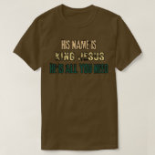 Zijn naam is JEZUS T-shirt (Design voorkant)