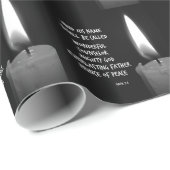 Zijn naam is Prince of Peace Bible Verse Cadeaupapier (Rol Hoek)