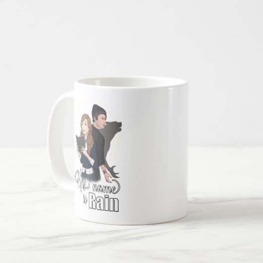 Zijn naam is Rain - Mok (Voorkant links)