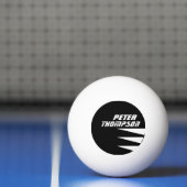 zijn naam logo tafel-tennis ping-pong ball (Net)