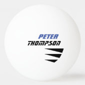 zijn naam logo tafel tennis pingpongbal (Voorkant)