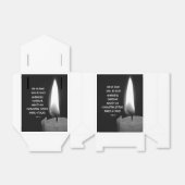 Zijn naam wordt Wonderful Bible Verse genoemd Bedankdoosjes (Uitgevouwen)