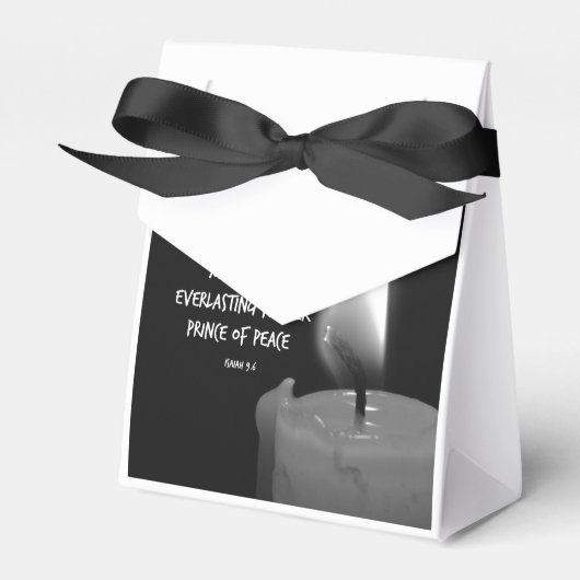 Zijn naam wordt Wonderful Bible Verse genoemd Bedankdoosjes (Voorkant Zijde)