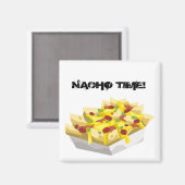 Zijn Nacho-tijd Magneet (Voorkant / Achterkant)