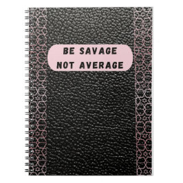 zijn niet gemiddeld notitieboek