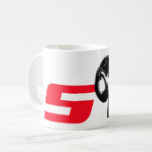 Zijn niet-uitgesproken Es-Ram Koffiemok (Voorkant links)