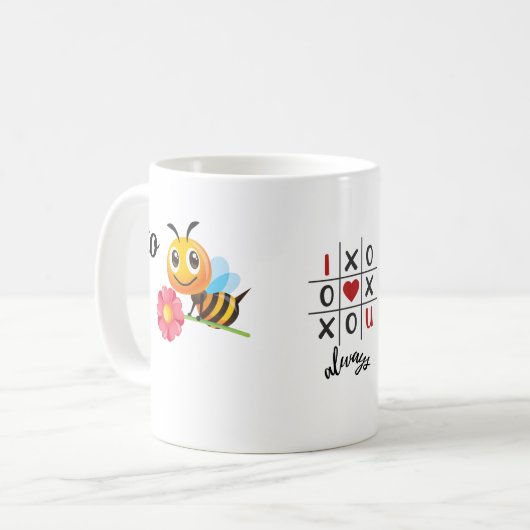 Zijn of niet zijn... Ik hou altijd van je Koffiemok (Voorkant links)