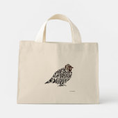 Zijn ogen staan op de loer - Jumbo Tas (Achterkant)