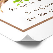 Zijn ogen staan op de lofzang om Hymn Art Post te Poster (Hoek)