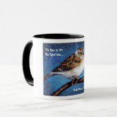 ZIJN OGEN STAAT OP HET SPARROW: ARTWORK, REALISME MOK (Voorkant links)