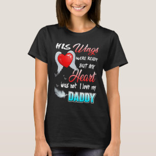 Zijn ogen waren klaar, maar mijn hart was niet dat t-shirt