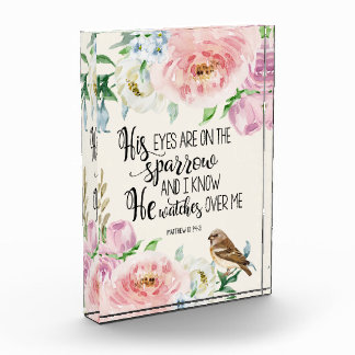 "Zijn ogen zijn op de mus" Foto Block