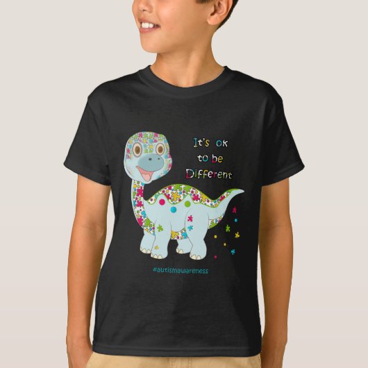 Zijn OK to be different - giraffe - 02 april T-shirt (Voorkant)