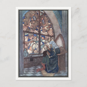 Zijn oma's Tale van Edmund Dulac Briefkaart