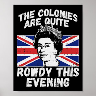 Zijn Ondeugend Grappig Onafhankelijkheidsdag 4 Jul Poster